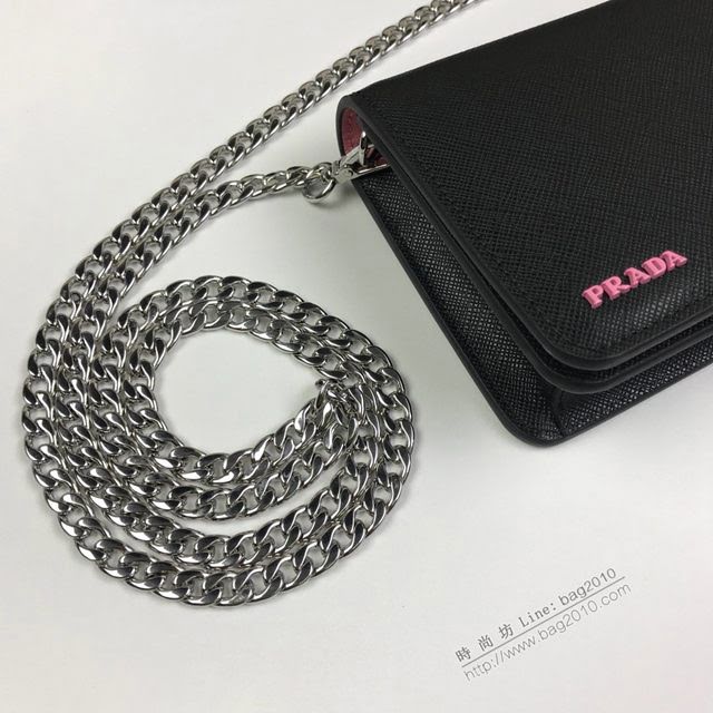 prada鏈條女包 普拉達最新聖誕限量款系列 1DH044 PRADA女士迷你單肩包  pyd2277